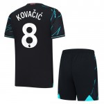 Günstige Fußballtrikots Manchester City Kovacic 8 Kinder 3rd trikot 2023-24 Kurzarm